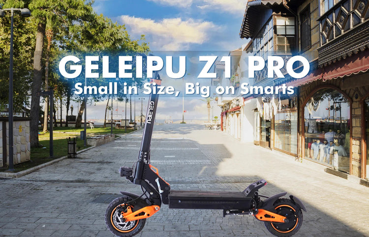 Monopattino Elettrico GELEIPU Z1 PRO per Adulti, Velocità Massima 65km/h, Doppio Motore 2400W, E-Scooter Potente platinumshop
