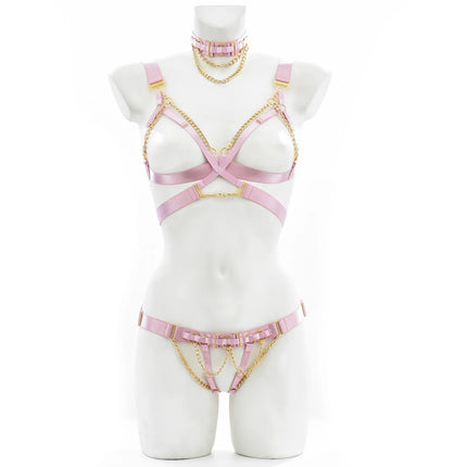 Sexy Harness Panties Body Cage Underwear Girls Hollow Adjustable Underpants Women Body Chain Summer Thin Lingerie Female Briefs