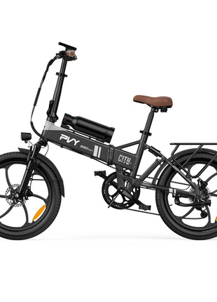 Bicicletta Elettrica Pieghevole PVY Z20 MAX con Sensore di Coppia, Doppia Batteria per Pendolarismo Urbano, E-bike a Pedalata Assistita con Autonomia di 25.6Ah