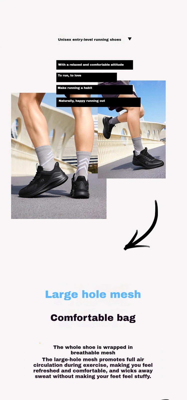 361 Degrees Men Running Shoes Wear-resistant Comfortable Soft Supportive Jogging Lightweight Breathable Male Sneakers 672422252 PlatiNum