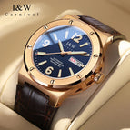 Leather Rose Blue