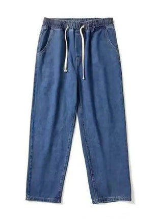 Jeans Men Wide Leg Cargo Pants Streetwear Baggy Men Korean Fashion Loose Straight Male Clothing Y2K Hip Hop Style Male Trousers PlatiNum