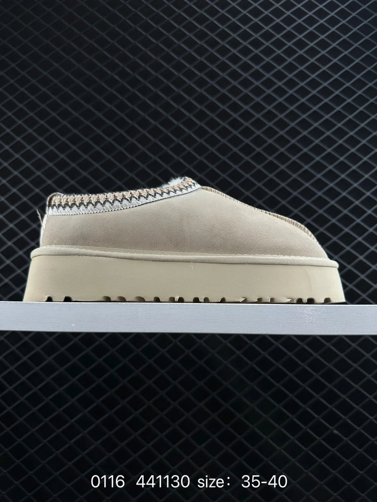 2026 HOT NEW Classic Ultra Mini Platform Boots Leather Suede Wool Comfort Winter Womens Fur Slippers ‮04-53 seziS uggS
