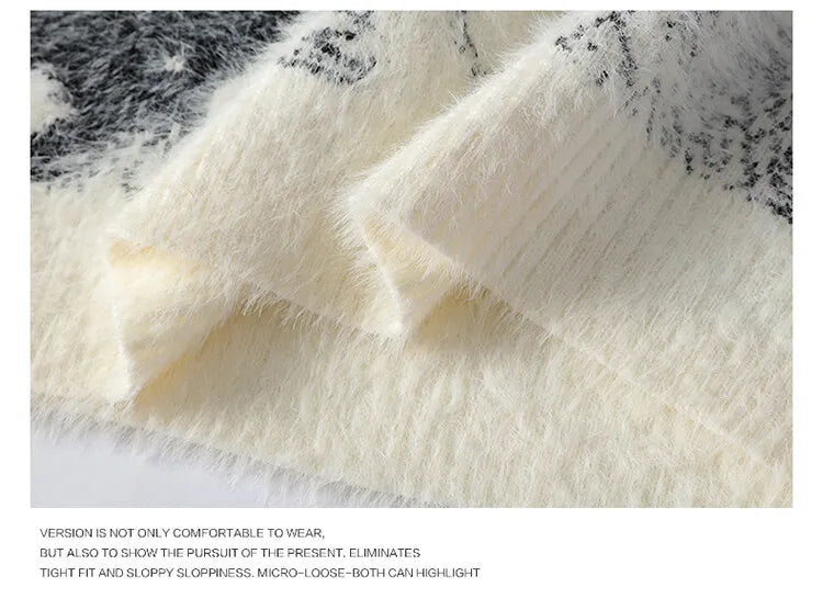 2026 Winter Sweaters for male men thick O-neck sweater men Student youth sweaters autumn Men's wool Casual Knitwear Pullover