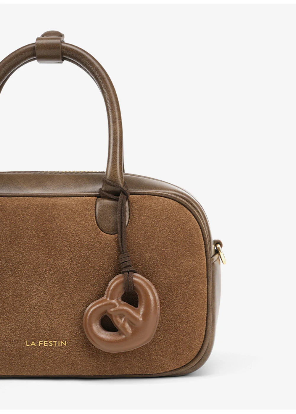 LA FESTIN Original Brand 2025 New Handbag Women Fashion Designer Shoulder Crossbody Bag lady Leather Bag Classic Retro Bag