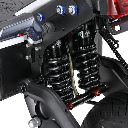 Halo Knight T107 Max Scooter elettrico 13 pollici Off Road Pneumatico 4000W * 2 Doppio motore 72V 50Ah Batteria E-Scooter per pendolarismo urbano