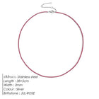 eManco Fashion Crystal High Quality Stainless Steel Gold Plated Necklace Ladies Charming Accessories Gifts Wholesale PlatiNum