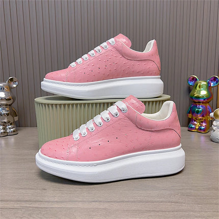 Men Genuine Leather Platform Causal Sneakers Moccasins for Man Black Luxury Brand Designer Loafers High Quality Footwear Shoes