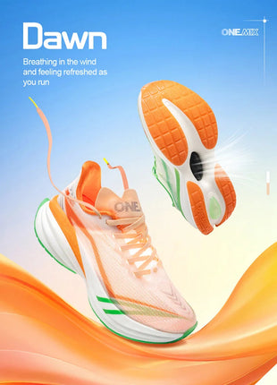 ONEMIX YUE SHUANG Running Shoes for Men Air Cushion Athletic Couple Trainers Sport Runner Shoes Outdoor Women Walking Sneakers PlatiNum