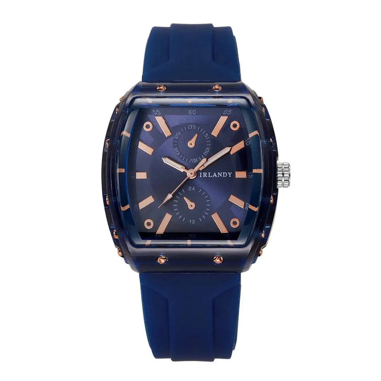 Orologi da donna alla moda Orologi da polso al quarzo da donna con cinturino in silicone casual per ragazze Orologio Reloj Mujer (senza scatola) platinumshop