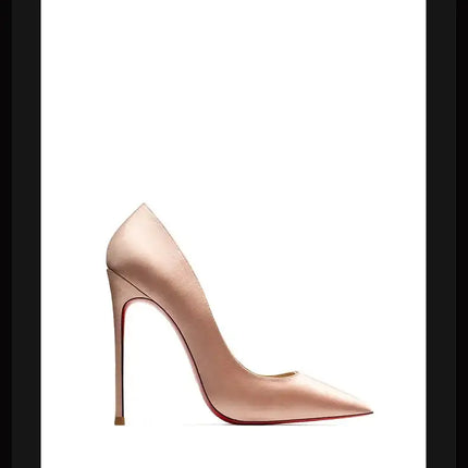 Tacchi Alti da Donna 2026 Nuova Tendenza Scarpe con Tacco a Spillo a Punta in Seta 12cm Sexy per Feste Matrimoni Scarpe di Lusso di Alta Qualità Firmate platinumshop