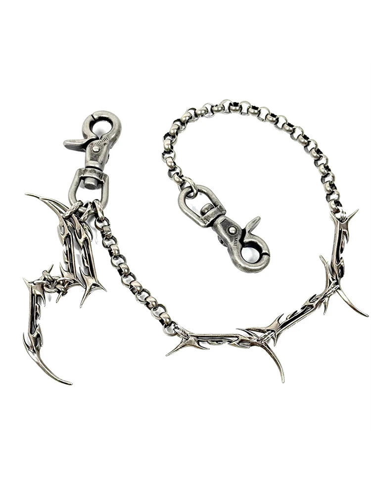 Set di Gioielli Punk Rock per Donne e Uomini, Collane e Anelli con Ciondolo a Croce Gotica, Collezione di Accessori Gioiello Audaci platinumshop