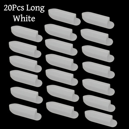 Transparent Plastic Cuticle Nipper Protective Cover Anti-Scratch Dustproof Storage Sleeve Nail Tool Tip Guard Cap