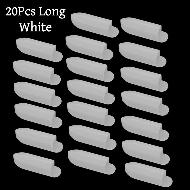 Transparent Plastic Cuticle Nipper Protective Cover Anti-Scratch Dustproof Storage Sleeve Nail Tool Tip Guard Cap