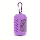 Asciugamano freddo avvolto in silicone circolare Asciugamano rinfrescante Asciugamani in microfibra ad asciugatura rapida Accessori da spiaggia Asciugamano Sport Fitness 1PC
