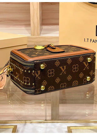 Brand Women's Bag 2025 New Style Light Luxury Western Style High Quality Handbag Designer Casual Versatile Crossbody Bag PlatiNum
