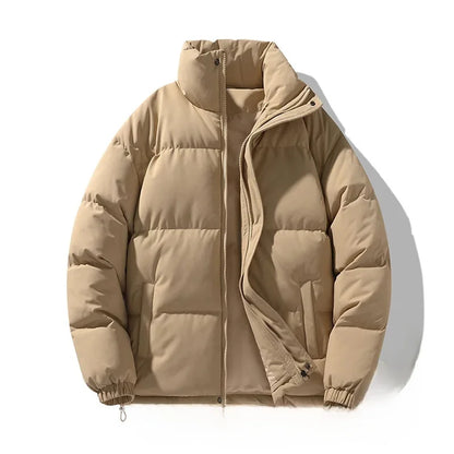 New 2025 Winter National Standard Men's down Jacket Thickened Short Fashionable Outerwear Durable Summer Thin Material