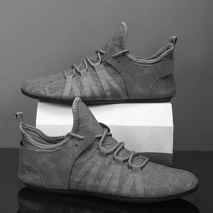 YRZL Mocassini in rete da uomo Mocassini da guida Fondo sottile Scarpe basse da passeggio Mocassini casual antiscivolo traspiranti Scarpe da uomo estive