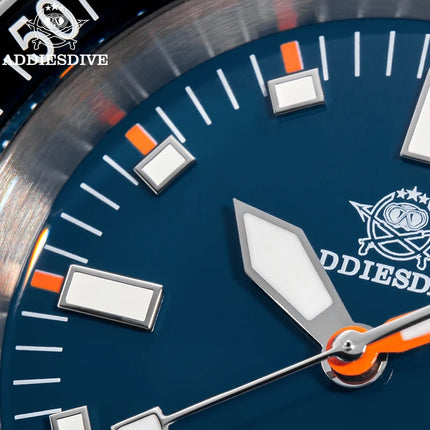 ADDIESDIVE 2025 NEW NH35A Automatic Mechanical Watches Watch For Man BGW9 Blue Luminous 20Bar Waterproof Sapphire Glass Japan