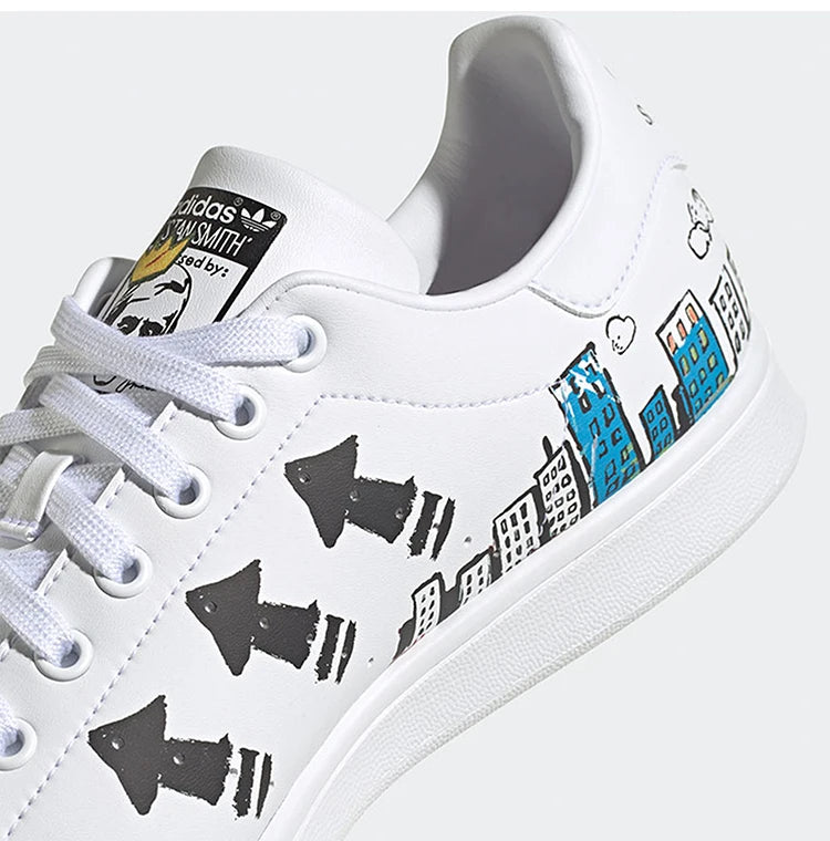 Scarpe da skate unisex originali Adidas STAN SMITH Trefoil GZ8841