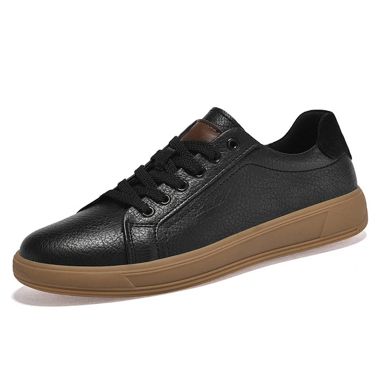 Fashion Brand Men Genuine Leather Shoes Comfortable Man Casual Shoes Outdoor Sports Sneakers Skateboard Footwear Tenis Masculino