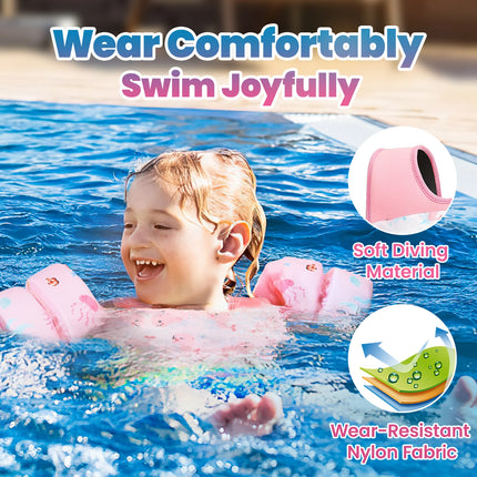 Children's Life Jacket Children's Swimming Arm Floating Whistle Life Vest Baby Swimsuit Safety Foam Pool Accessories for Kayak