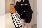 High-end Brown Short Woolen Coat for Women 2026 Autumn New Loose Silhouette Cloak Woolen Coat