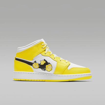 Nike Authentic AIR JORDAN 1 MID SE (GS) Scarpe da ginnastica casual per bambini da donna AV5174-700 platinumshop