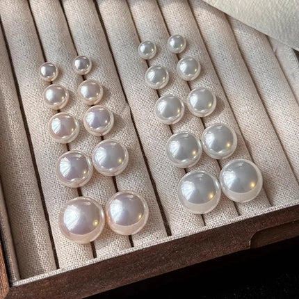 Nuovi orecchini di perle in argento sterling 925 con fascino di personalità, orecchini da donna con fascino squisito, regalo di compleanno, gioielli squisiti platinumshop