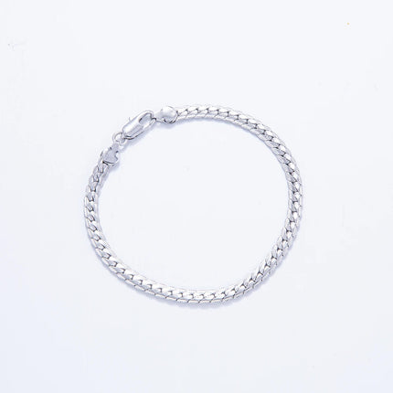 20-60 cm 5 mm colore argento marchio di lusso design nobile collana a catena per donna uomo moda gioielli di fidanzamento di nozze PlatiNum