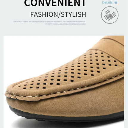 Mocassini da Uomo Leggeri Estivi, Scarpe Comode Senza Lacci, Traspiranti, Casual, con Supporto Parziale, Ciabatte per Uomo