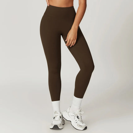High Waist Yoga Leggings Women Push Up Sport Leggings Fitness Running Hip Lift Yoga Pants Highly Elastic Gym Workout Leggings PlatiNum