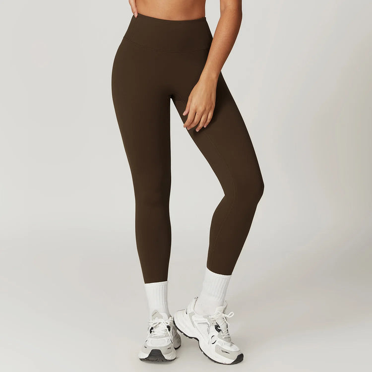 High Waist Yoga Leggings Women Push Up Sport Leggings Fitness Running Hip Lift Yoga Pants Highly Elastic Gym Workout Leggings PlatiNum