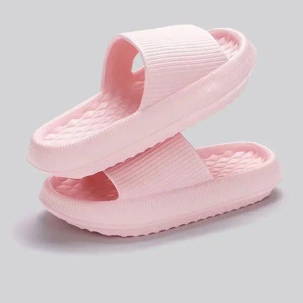 Women's Cloud Slippers with Thick Platform Soft Sole EVA Cushion Slides Summer Beach Flip Flops Non-Slip Bathroom Slippers for Women