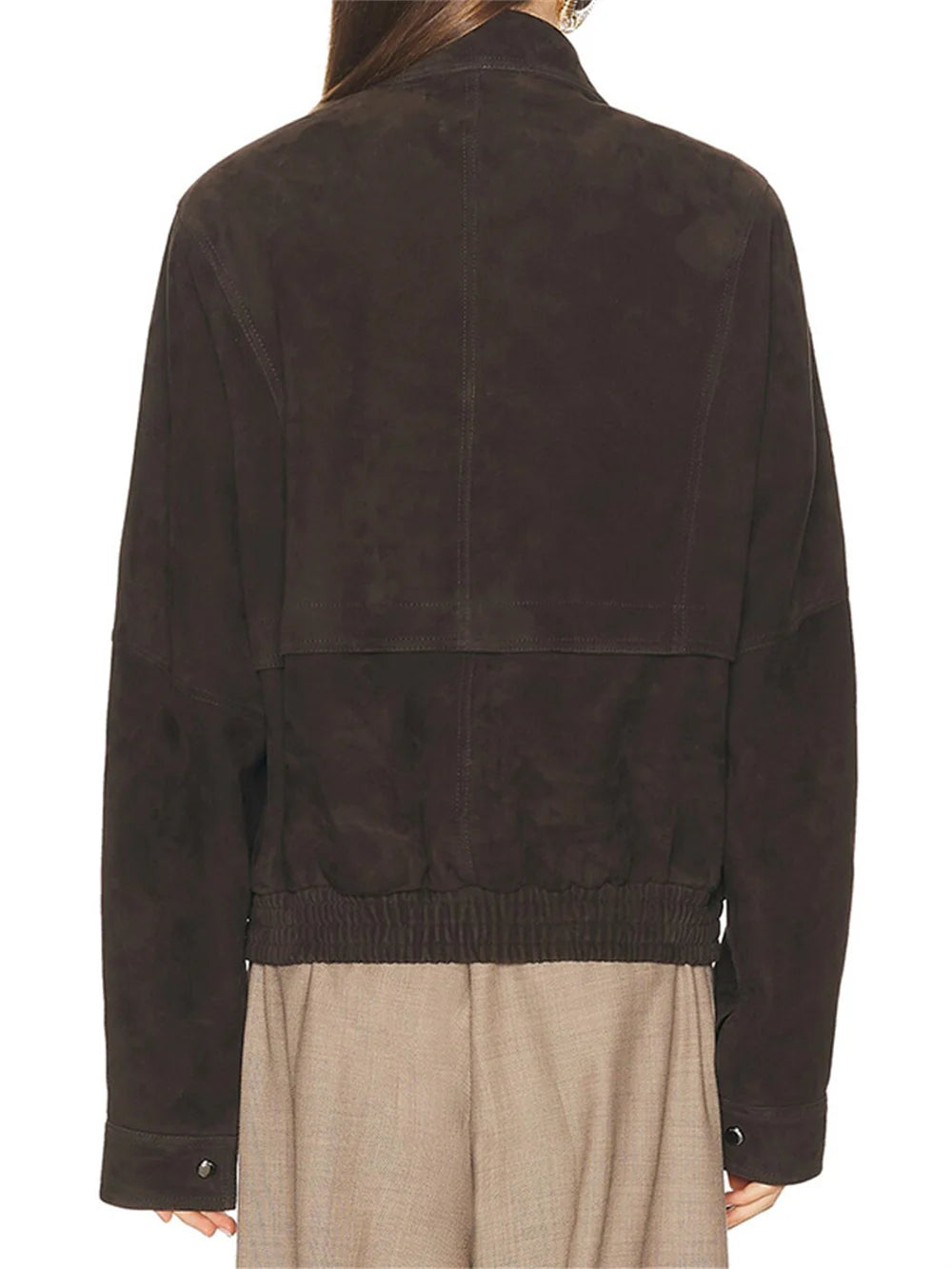 2025 Autumn Women's Jacket, Suede Patchwork, Casual Women's Outerwear, Y2K Clothing, New Fashion, High-Quality Coat bra