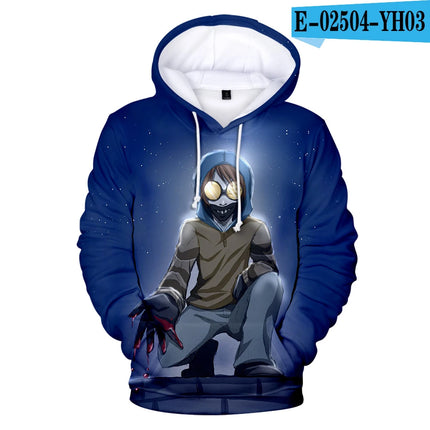 Luxury Novelty Cute Creepypasta Ticcitoby 3D print Hoodies Sweatshirts Men/Women Sweatshirt Casual Long Sleeve Pullovers