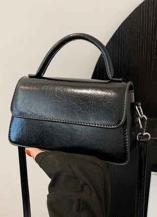 Borsa a mano da donna alla moda, in pelle PU di alta qualità, borsa tote casual per lo shopping quotidiano, per signore.