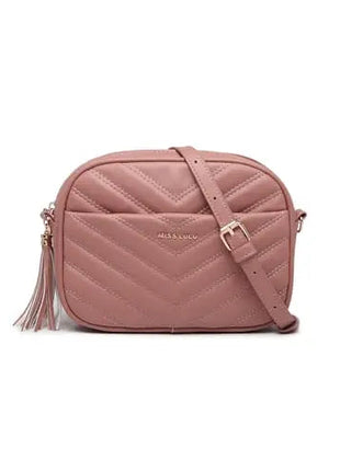 Miss Lulu WOMEN'S shoulder bag Tassel Small Crossbody Bag Elegant Golden Hardware handbag For WOMEN'S PlatiNum