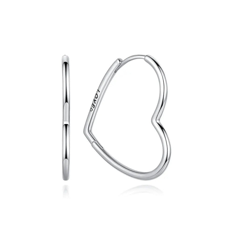 Orecchini Originali in Argento Sterling 925, Modello 2026, a Perno e a Cerchio con Cristalli, per Donna, in Oro Rosa, con Corona, Cuore, Infinito, Ape, Gioielli platinumshop