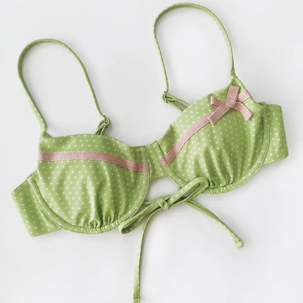 Sexy Micro Push-Up Bikini 2026, Women's Swimsuit, Polka Dot Bikini Set, Brazilian Beachwear, Biquini Swimsuit