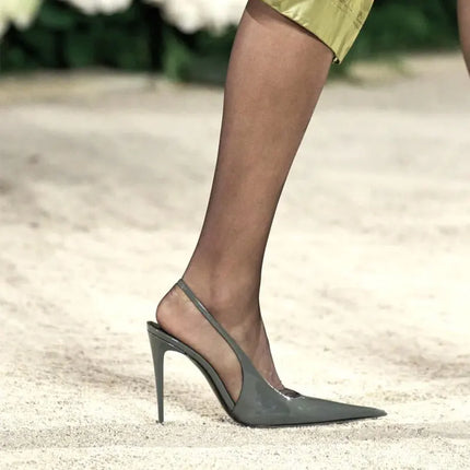 Scarpe per le donne 2026 Sandali da donna con tacco alto 9,5 cm Taglia 34-43 Scarpe da donna estive a punta di nuova moda Sandalias De Mujer