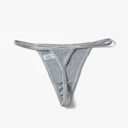 Sports Cotton  Sexy Women's Panties Simple Thongs Lingerie Briefs Female Underwear G-Strings Hot T-Back Breathable Underpants