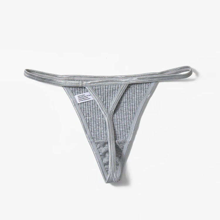 Sports Cotton  Sexy Women's Panties Simple Thongs Lingerie Briefs Female Underwear G-Strings Hot T-Back Breathable Underpants