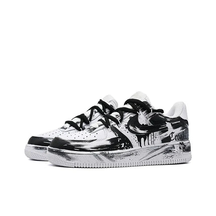 Nike Air Force 1 Remnant Pilgrimage Synthetic Leather Cushioning, Wear Resistant Low top Skateboard Shoes Men's