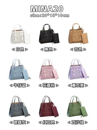 Women's handbag Bag for Woman of Genuine Leather in Gold or Silver Buckle Designer Bag Women's bag Luxury brand bag Shoulder ba PlatiNum