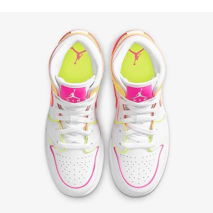 Scarpe sportive classiche da donna Nike Genuine AIR JORDAN 1 (GS) CV4611-100 platinumshop