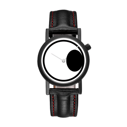 FEB 30TH Walking Men Design orologio Unisex da uomo dal Design creativo 3ATM cinturino in acciaio inossidabile resistente all'acqua platinumshop