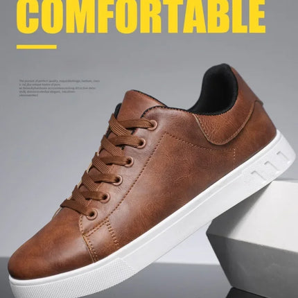 Casual Shoes Loafers British Leather Sneakers Flats Shoes Classic Men Leather Shoes Spring Summer New Trendy Designer Loafers