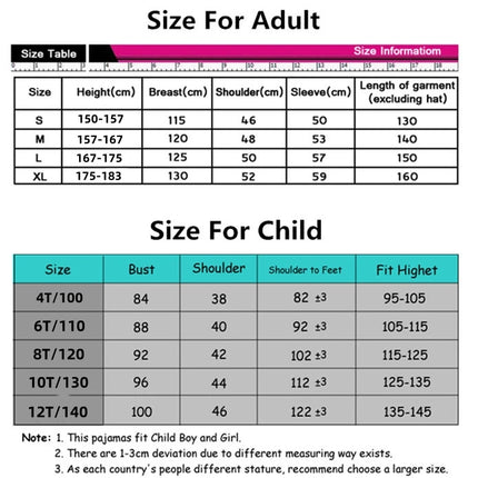 Adults Kids Onesies Soft Long Sleeves Pajamas Dipsy Tinky Winky Po Lala Costumes Home Clothes Women Unisex Homewear