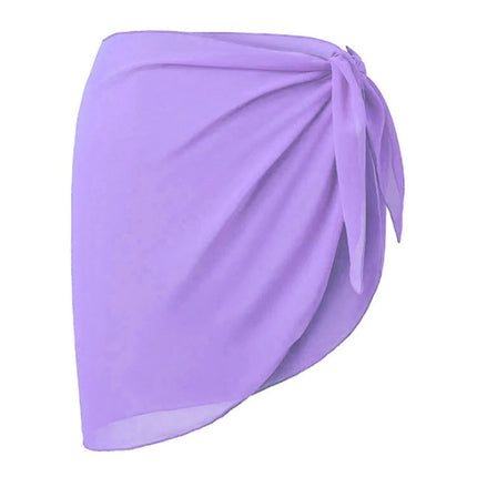 Top Casual Senza Maniche, Pareo Bohémien, Gonna Corta Avvolgente, Copricostume Estivo da Spiaggia per Donne platinumshop